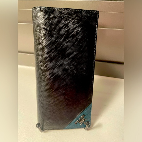 PRADA SAFFIANO BIFOLD LEATHER WALLET - Picture 2 of 7